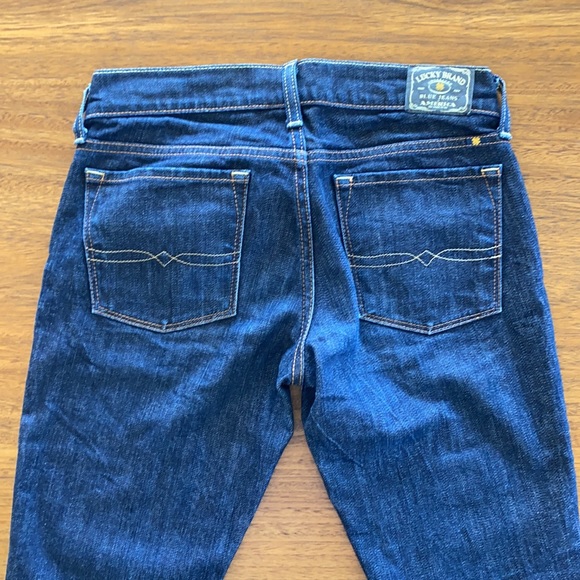 Lucky Brand Zoe Skinny Dark Jeans 4/27 - Picture 11 of 14